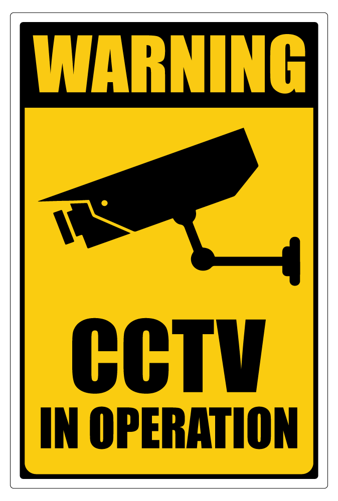 CCTV In Operation Sign
