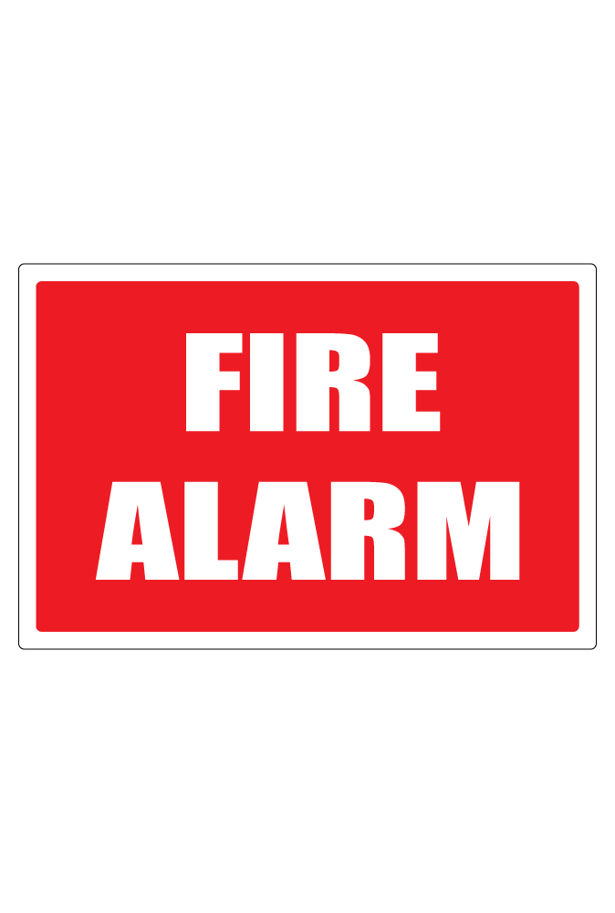 Fire Alarm Sign