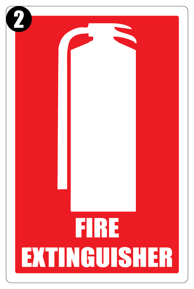 Fire Extinguisher Sign