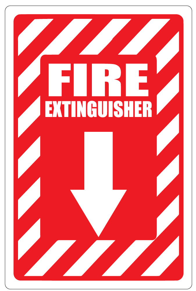 Fire Extinguisher Sign